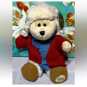 2016 Starbucks Bearista Bear 118th Edition Starbucks Coffee Plush Red Sweater 9"